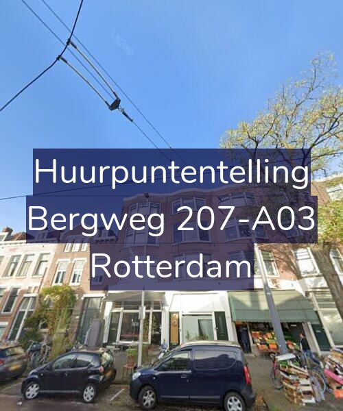 Foto gevel Huurpuntentelling voor Bergweg 207-A03, Rotterdam