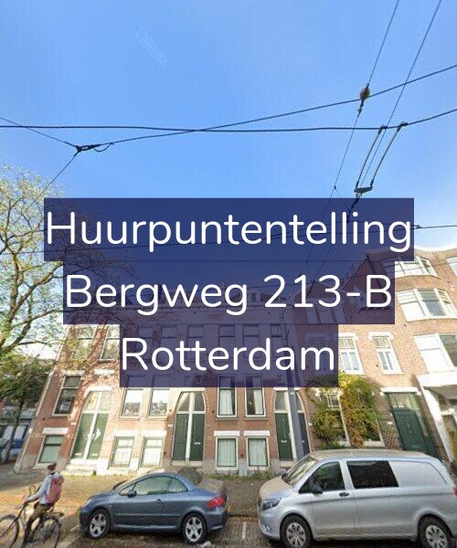 Foto gevel Huurpuntentelling voor Bergweg 213-B, Rotterdam
