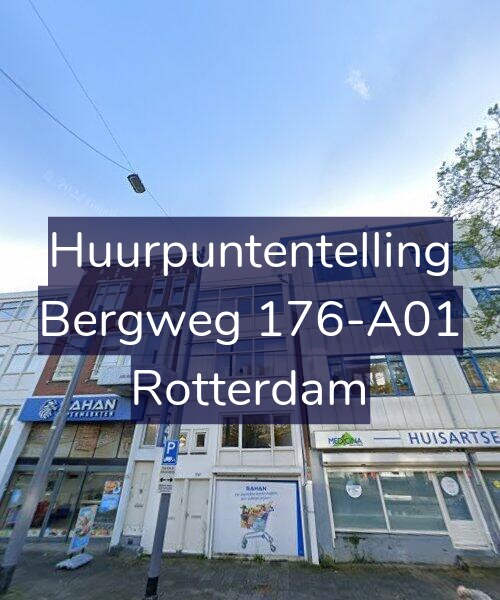 Foto gevel Huurpuntentelling voor Bergweg 176-A01, Rotterdam