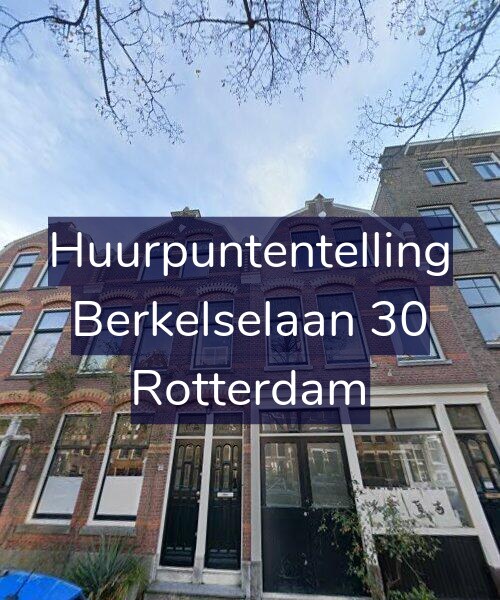 Foto gevel Huurpuntentelling voor Berkelselaan 30, Rotterdam