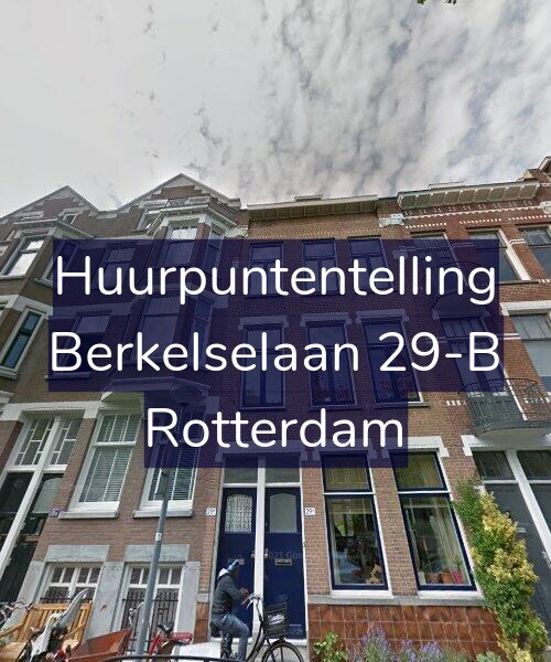Foto gevel Huurpuntentelling voor Berkelselaan 29-B, Rotterdam