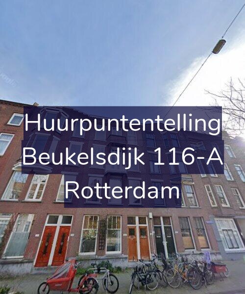 Foto gevel Huurpuntentelling voor Beukelsdijk 116-A, Rotterdam