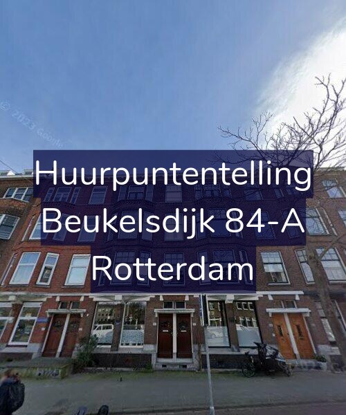 Foto gevel Huurpuntentelling voor Beukelsdijk 84-A, Rotterdam