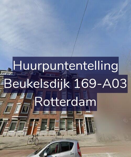 Foto gevel Huurpuntentelling voor Beukelsdijk 169-A03, Rotterdam