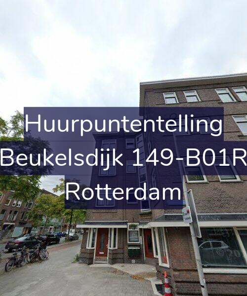 Foto gevel Huurpuntentelling voor Beukelsdijk 149-B01R, Rotterdam