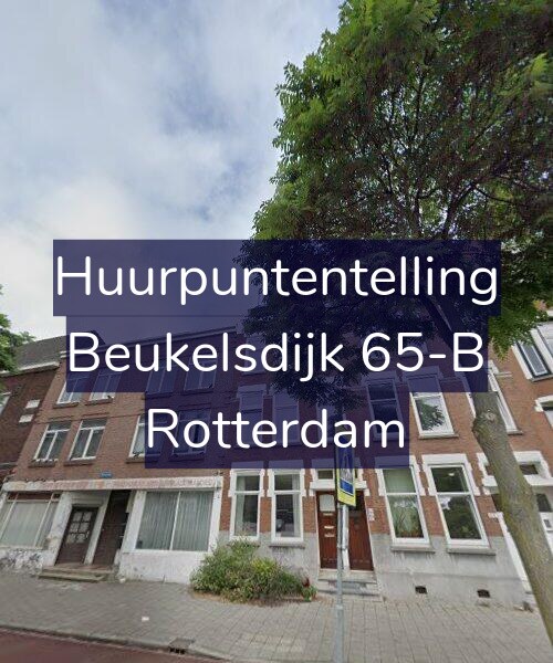 Foto gevel Huurpuntentelling voor Beukelsdijk 65-B, Rotterdam