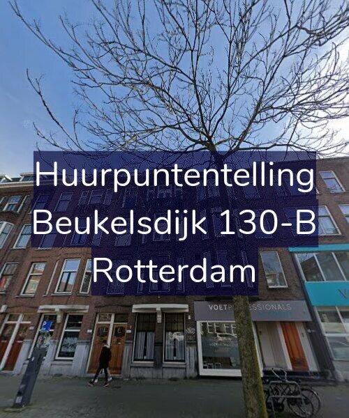 Foto gevel Huurpuntentelling voor Beukelsdijk 130-B, Rotterdam