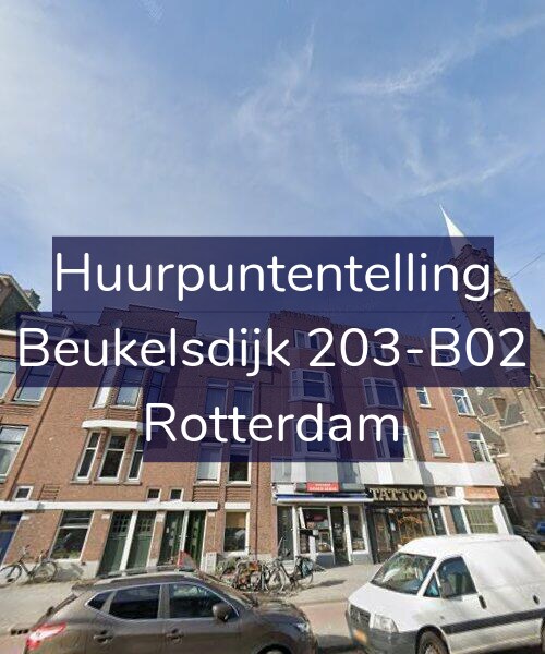 Foto gevel Huurpuntentelling voor Beukelsdijk 203-B02, Rotterdam