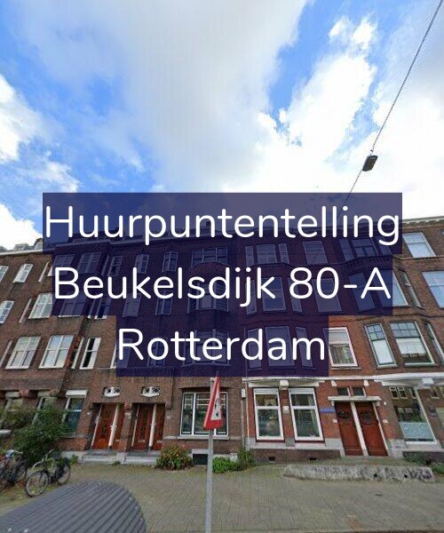 Foto gevel Huurpuntentelling voor Beukelsdijk 80-A, Rotterdam