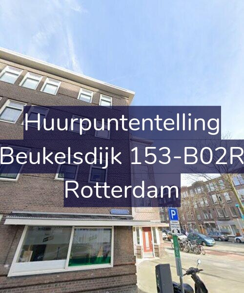 Foto gevel Huurpuntentelling voor Beukelsdijk 153-B02R, Rotterdam