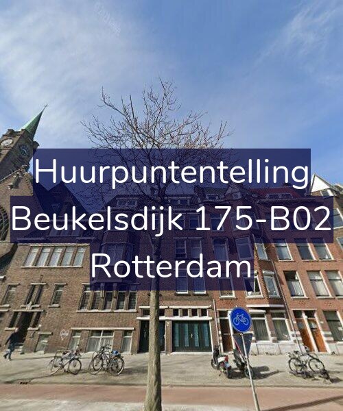 Foto gevel Huurpuntentelling voor Beukelsdijk 175-B02, Rotterdam