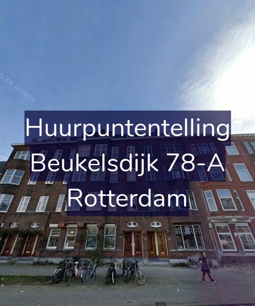 Foto gevel Huurpuntentelling voor Beukelsdijk 78-A, Rotterdam