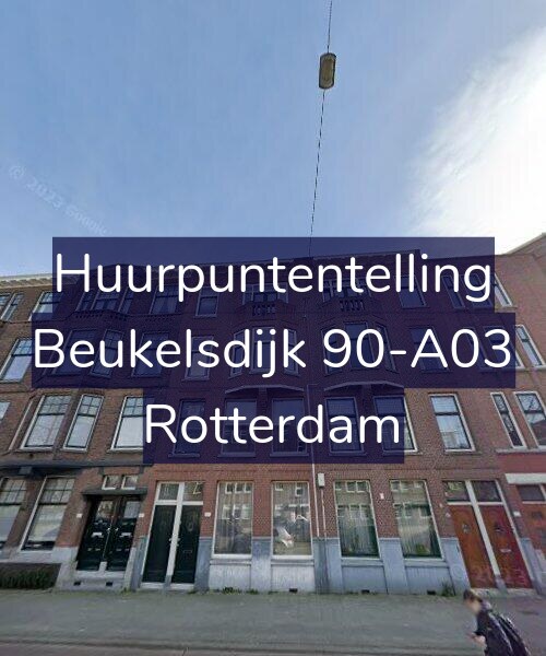 Foto gevel Huurpuntentelling voor Beukelsdijk 90-A03, Rotterdam