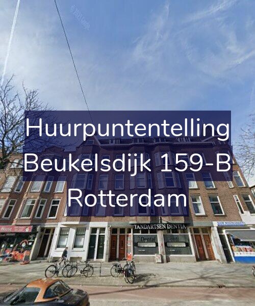 Foto gevel Huurpuntentelling voor Beukelsdijk 159-B, Rotterdam
