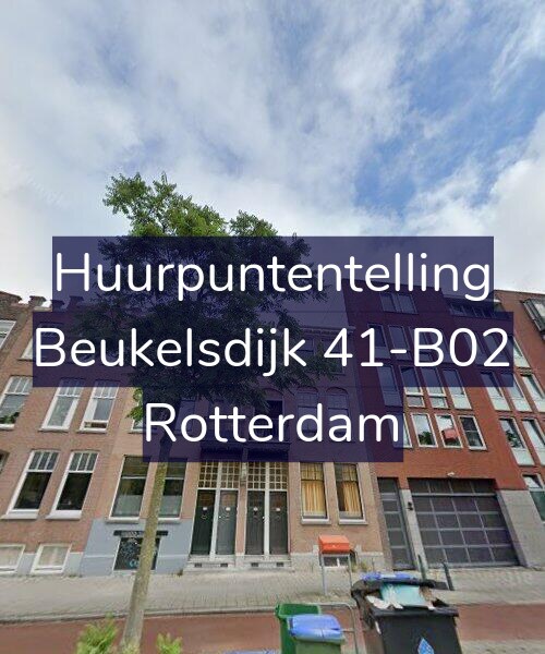 Foto gevel Huurpuntentelling voor Beukelsdijk 41-B02, Rotterdam