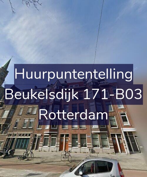 Foto gevel Huurpuntentelling voor Beukelsdijk 171-B03, Rotterdam