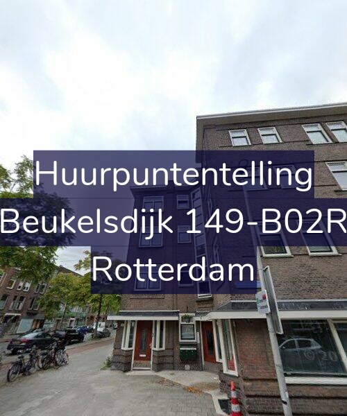 Foto gevel Huurpuntentelling voor Beukelsdijk 149-B02R, Rotterdam