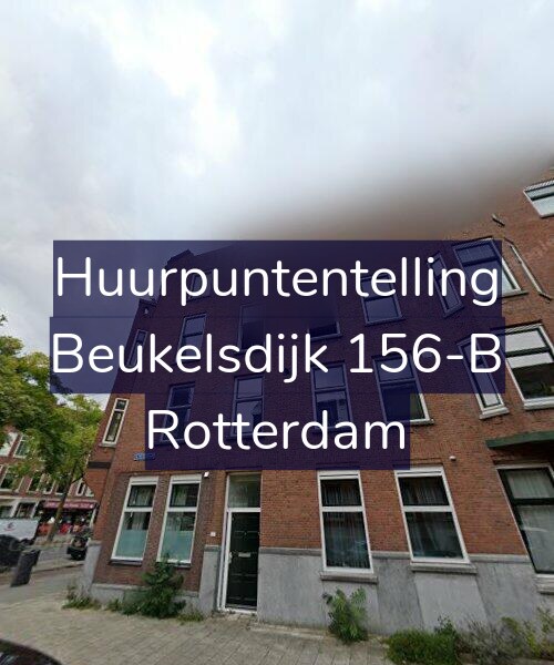 Foto gevel Huurpuntentelling voor Beukelsdijk 156-B, Rotterdam