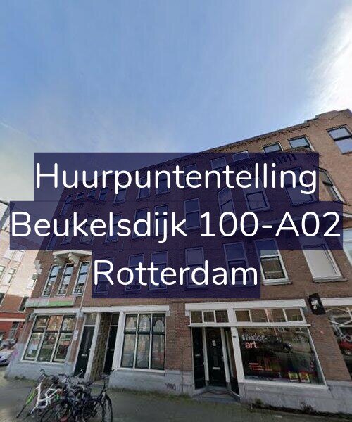Foto gevel Huurpuntentelling voor Beukelsdijk 100-A02, Rotterdam