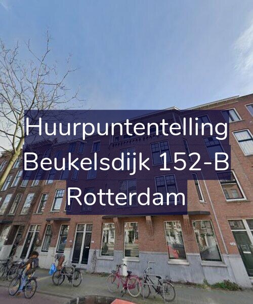Foto gevel Huurpuntentelling voor Beukelsdijk 152-B, Rotterdam