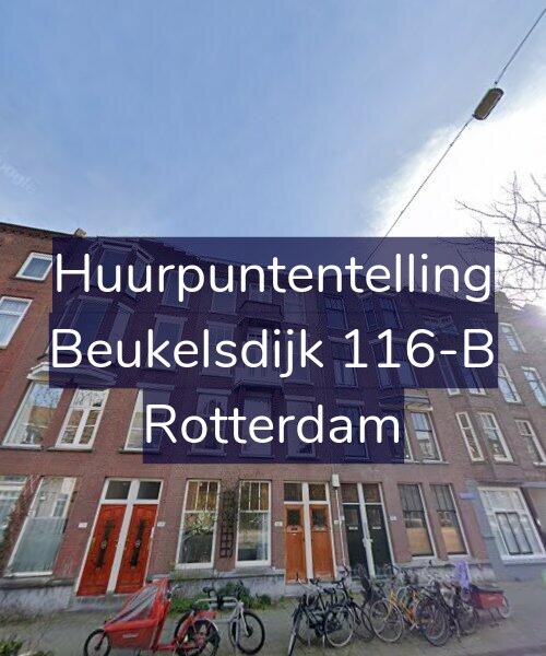 Foto gevel Huurpuntentelling voor Beukelsdijk 116-B, Rotterdam