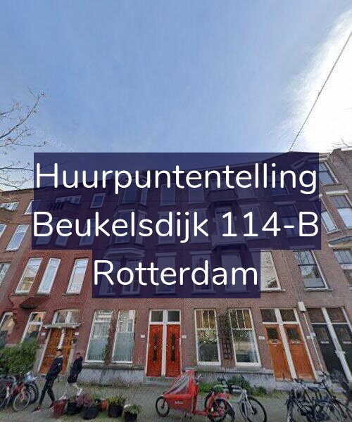 Foto gevel Huurpuntentelling voor Beukelsdijk 114-B, Rotterdam