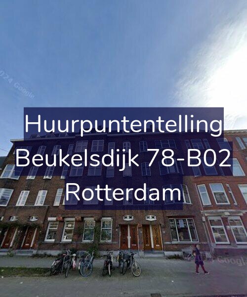 Foto gevel Huurpuntentelling voor Beukelsdijk 78-B02, Rotterdam
