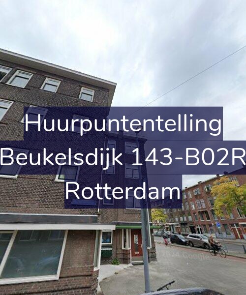 Foto gevel Huurpuntentelling voor Beukelsdijk 143-B02R, Rotterdam