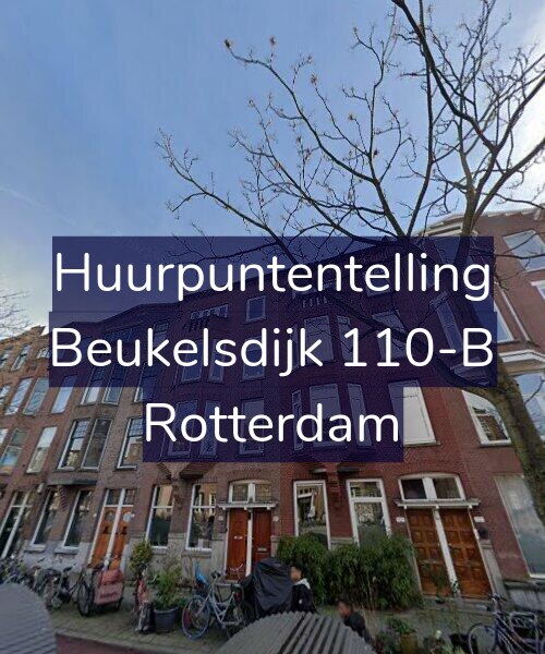 Foto gevel Huurpuntentelling voor Beukelsdijk 110-B, Rotterdam