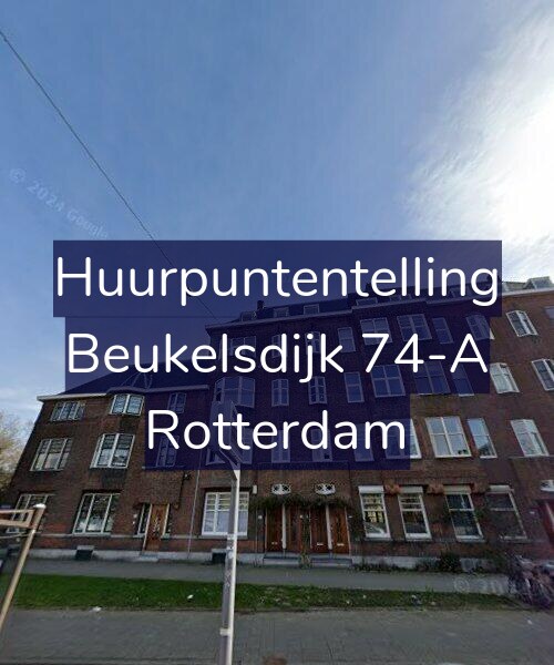 Foto gevel Huurpuntentelling voor Beukelsdijk 74-A, Rotterdam