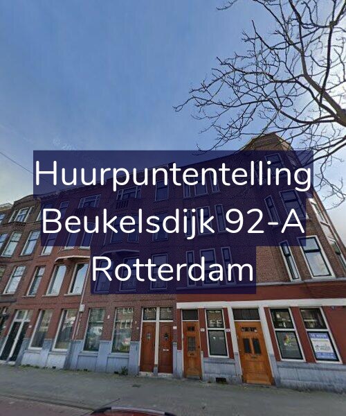 Foto gevel Huurpuntentelling voor Beukelsdijk 92-A, Rotterdam
