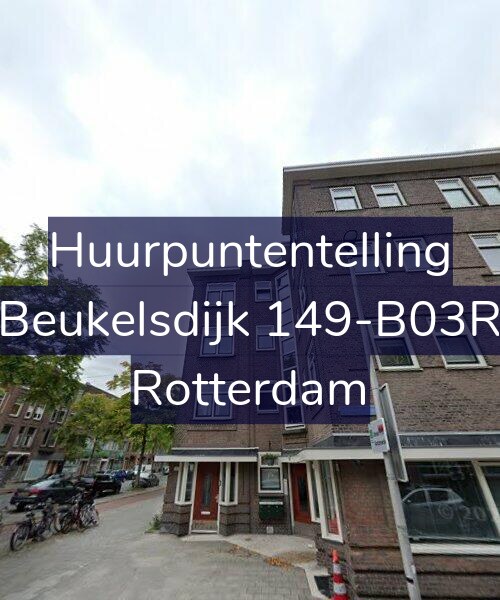 Foto gevel Huurpuntentelling voor Beukelsdijk 149-B03R, Rotterdam