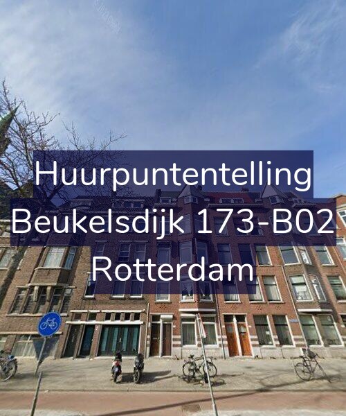 Foto gevel Huurpuntentelling voor Beukelsdijk 173-B02, Rotterdam