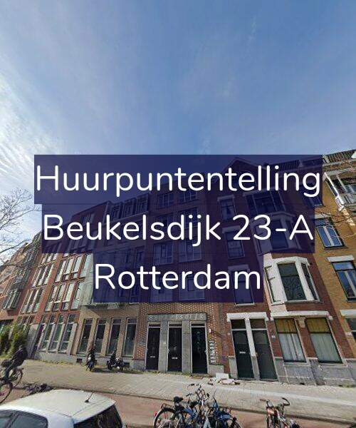 Foto gevel Huurpuntentelling voor Beukelsdijk 23-A, Rotterdam