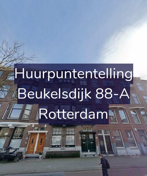 Foto gevel Huurpuntentelling voor Beukelsdijk 88-A, Rotterdam