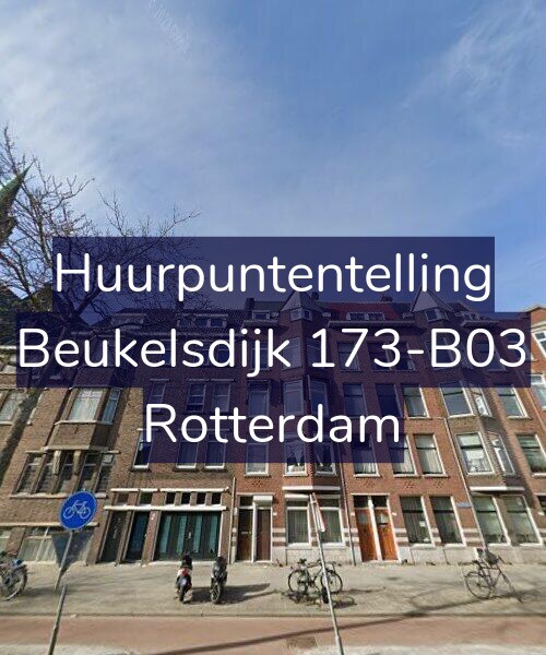 Foto gevel Huurpuntentelling voor Beukelsdijk 173-B03, Rotterdam