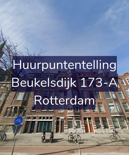 Foto gevel Huurpuntentelling voor Beukelsdijk 173-A, Rotterdam