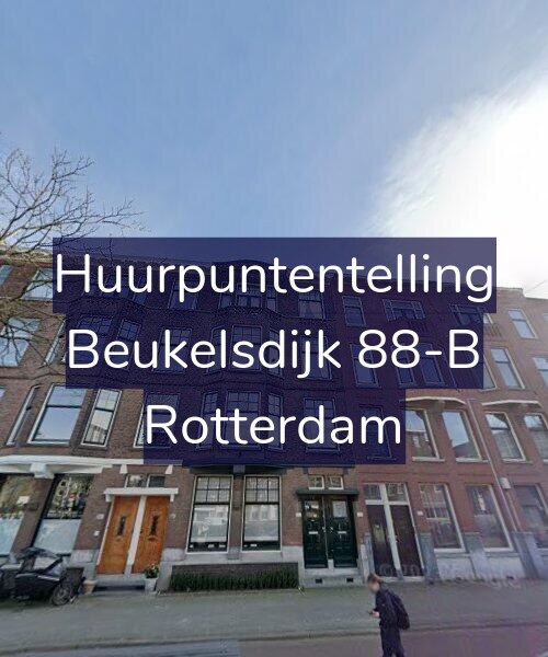 Foto gevel Huurpuntentelling voor Beukelsdijk 88-B, Rotterdam