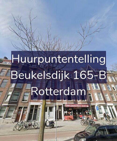 Foto gevel Huurpuntentelling voor Beukelsdijk 165-B, Rotterdam