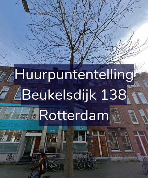 Foto gevel Huurpuntentelling voor Beukelsdijk 138, Rotterdam