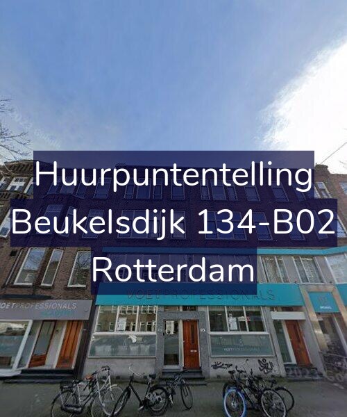 Foto gevel Huurpuntentelling voor Beukelsdijk 134-B02, Rotterdam