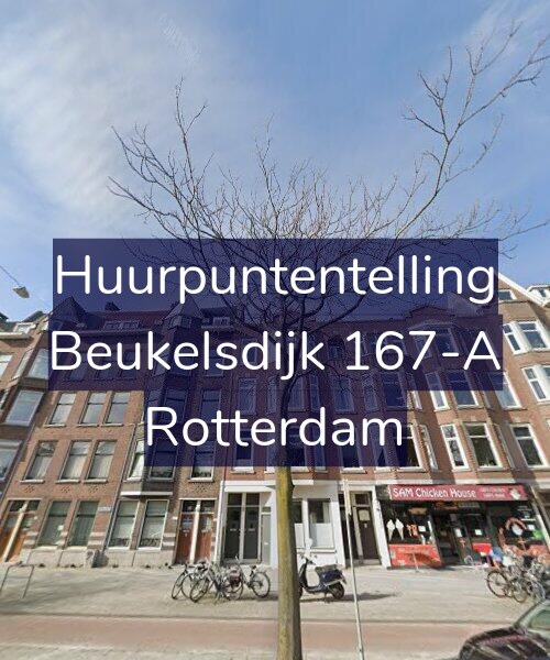 Foto gevel Huurpuntentelling voor Beukelsdijk 167-A, Rotterdam