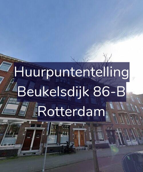Foto gevel Huurpuntentelling voor Beukelsdijk 86-B, Rotterdam