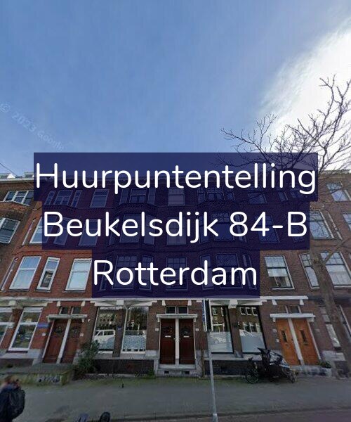 Foto gevel Huurpuntentelling voor Beukelsdijk 84-B, Rotterdam