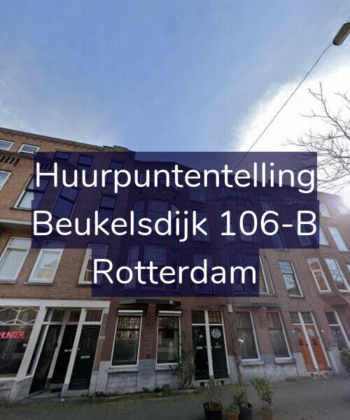 Foto gevel Huurpuntentelling voor Beukelsdijk 106-B, Rotterdam