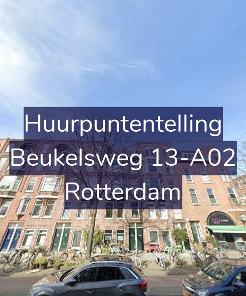 Foto gevel Huurpuntentelling voor Beukelsweg 13-A02, Rotterdam
