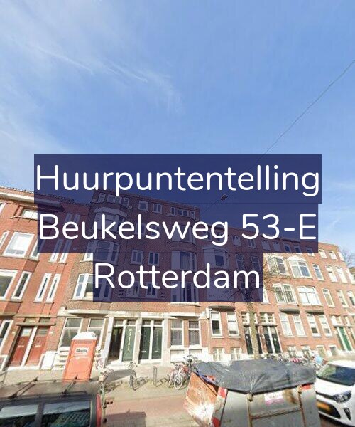 Foto gevel Huurpuntentelling voor Beukelsweg 53-E, Rotterdam