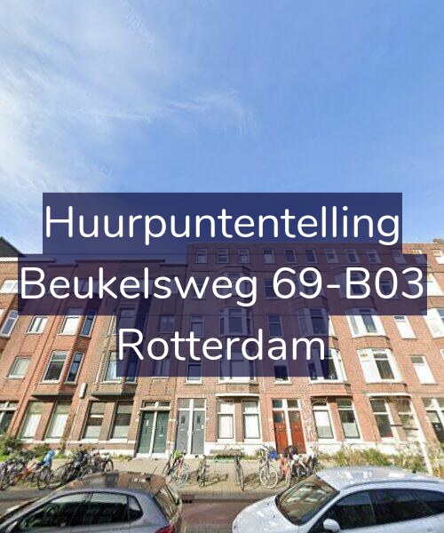 Foto gevel Huurpuntentelling voor Beukelsweg 69-B03, Rotterdam