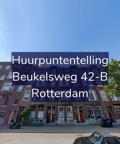 Foto gevel Huurpuntentelling voor Beukelsweg 42-B, Rotterdam