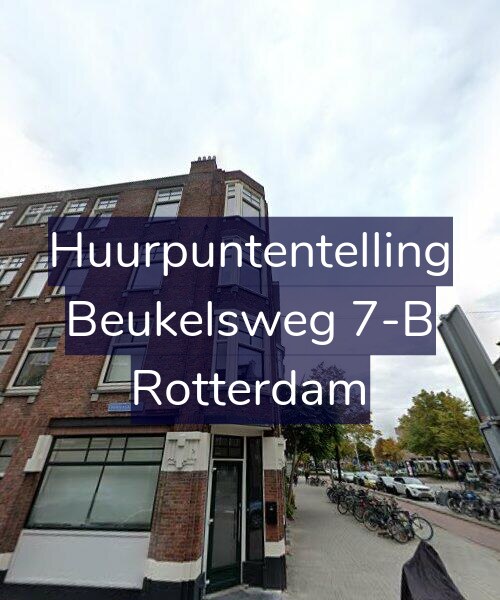 Foto gevel Huurpuntentelling voor Beukelsweg 7-B, Rotterdam